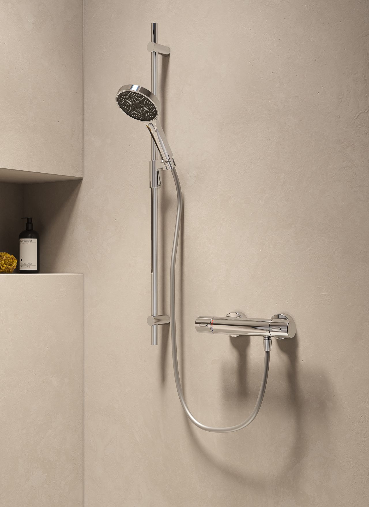 FOR Bathment Duscharmatur mit Thermostat