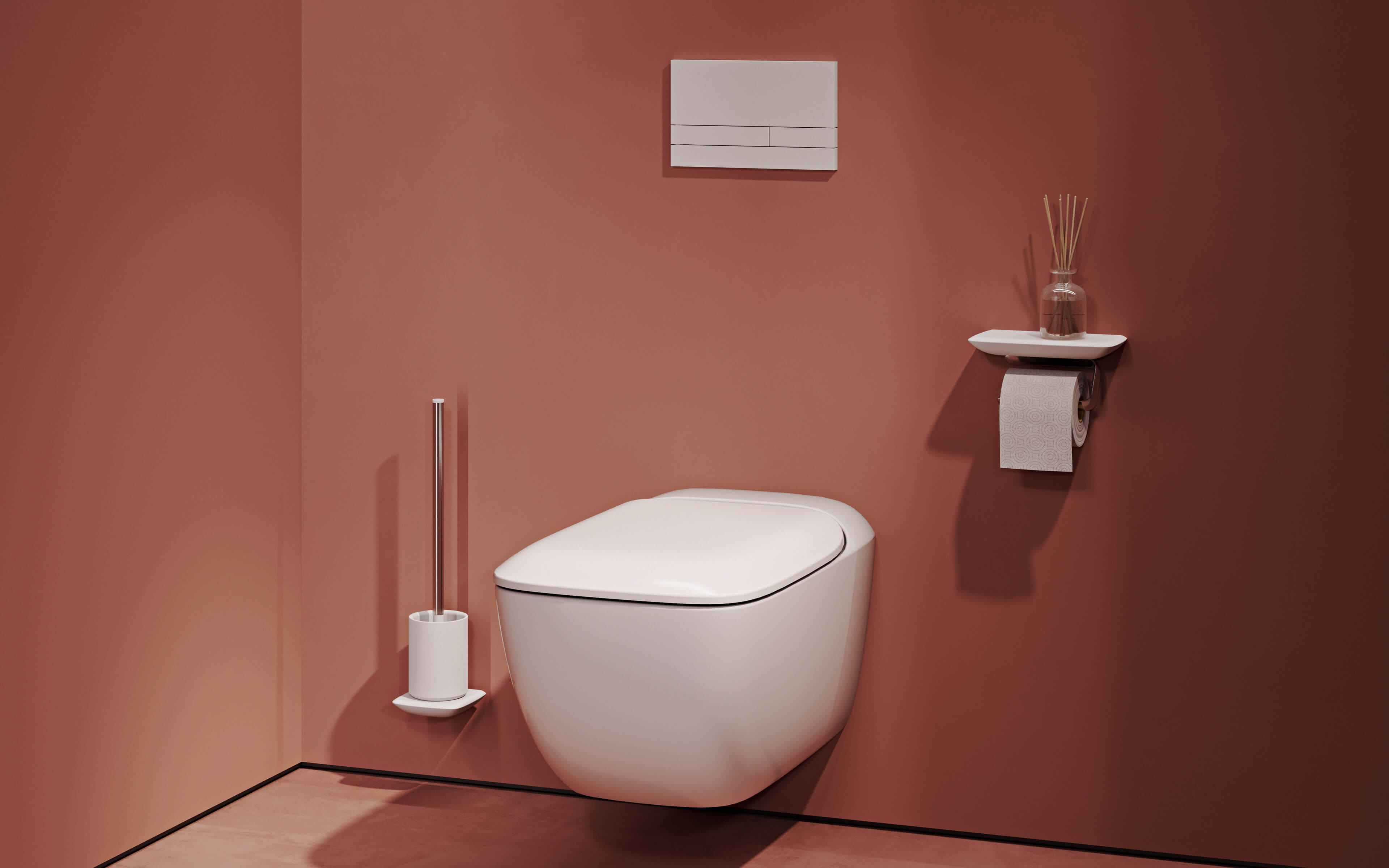 moderne Gestaltung WC Bereich Odivis FOR Badwelt