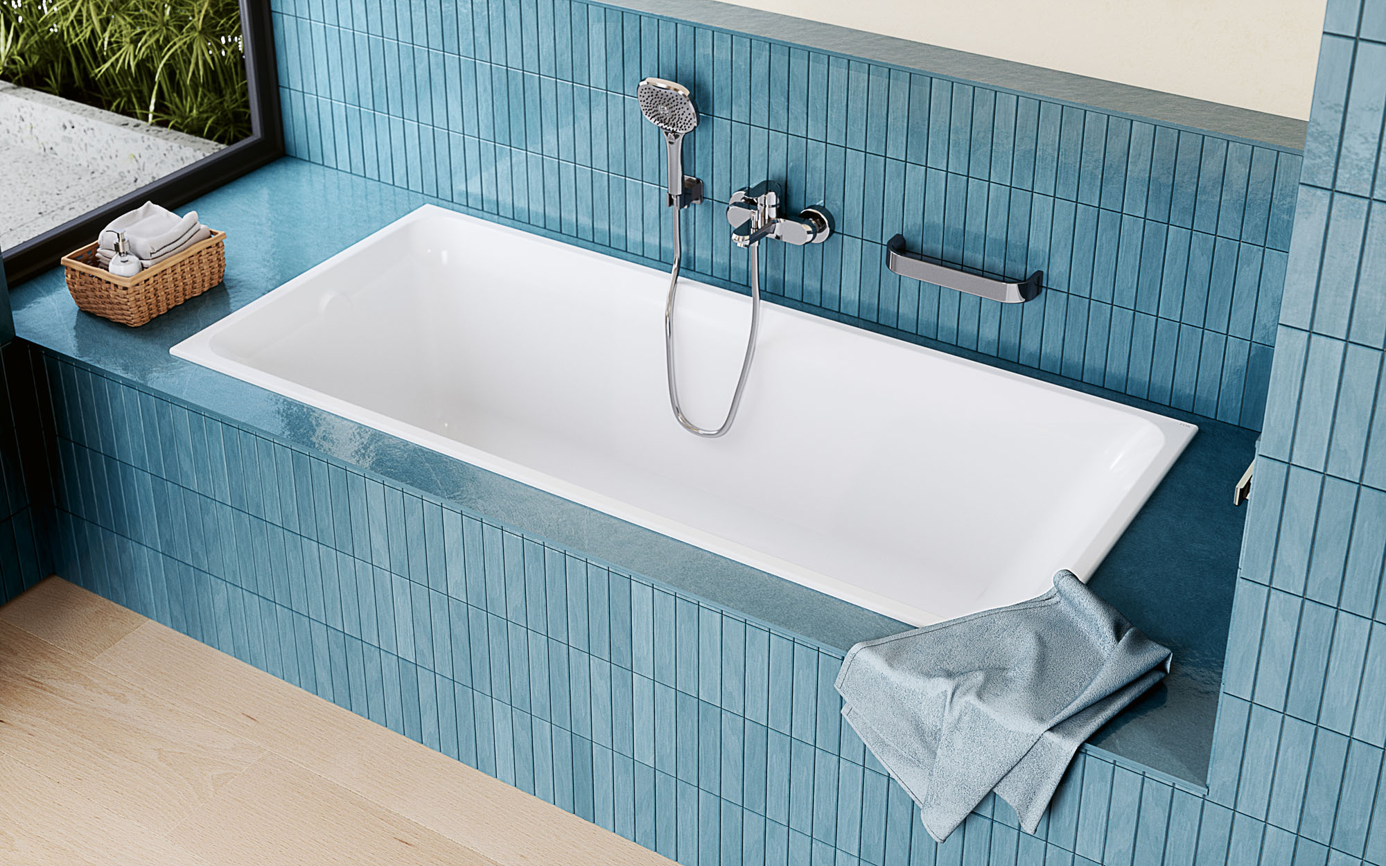 bequeme Einbaubadewanne Design Tavona FOR Badwelt