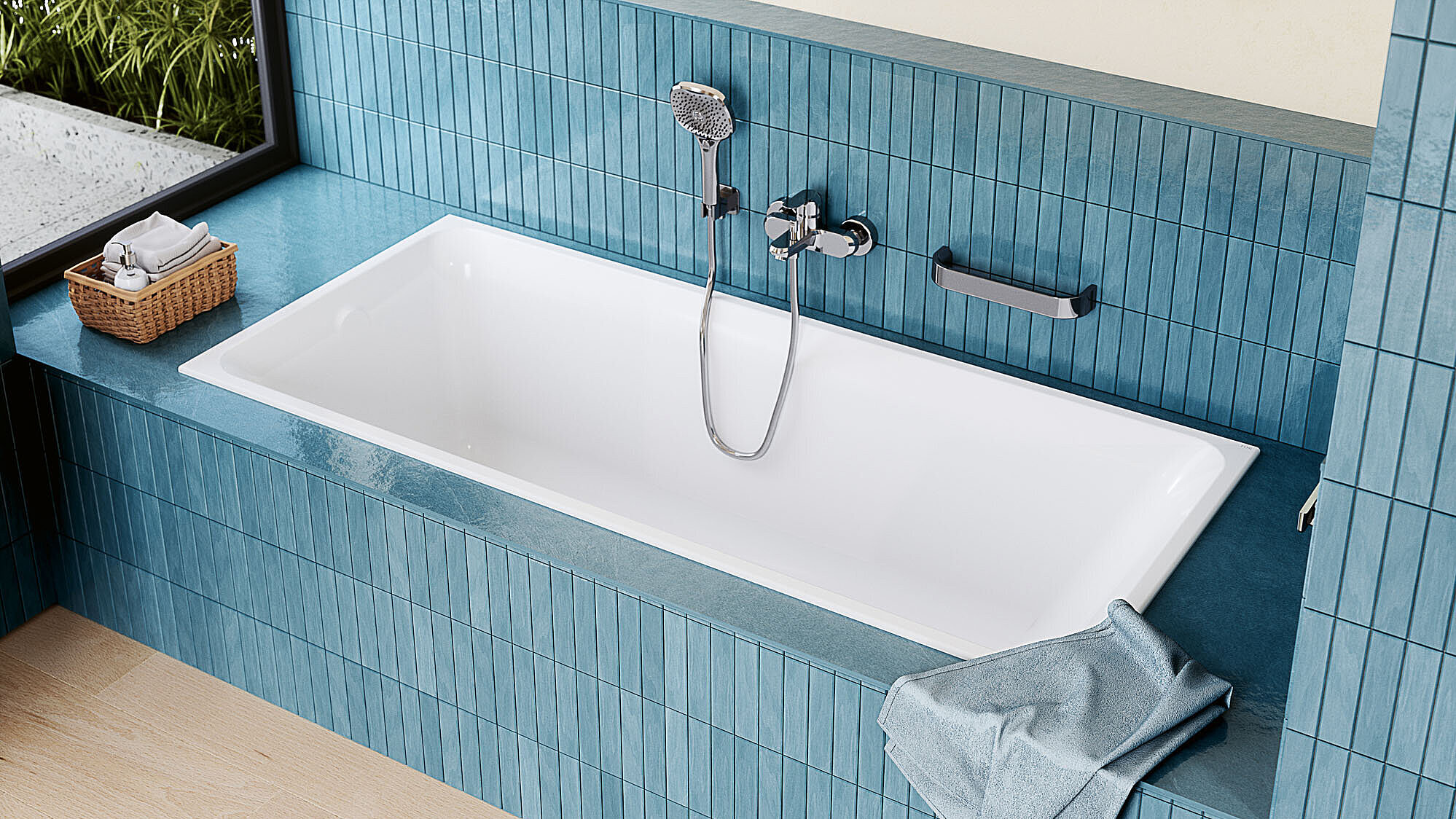 bequeme Einbaubadewanne Design Tavona FOR Badwelt