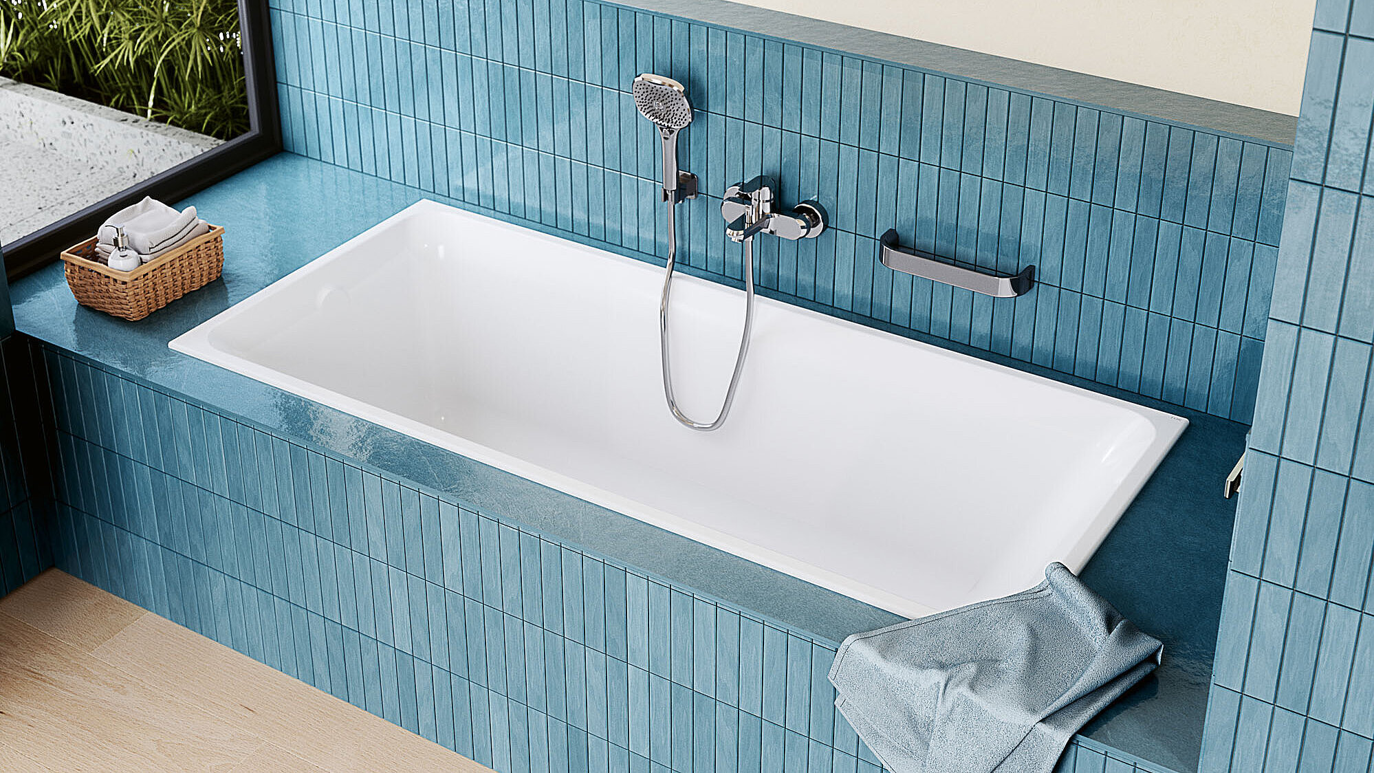 bequeme Einbaubadewanne Design Tavona FOR Badwelt