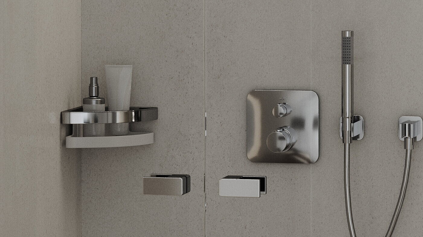 FOR MyStyle Duschkorb Duscharmatur chrom