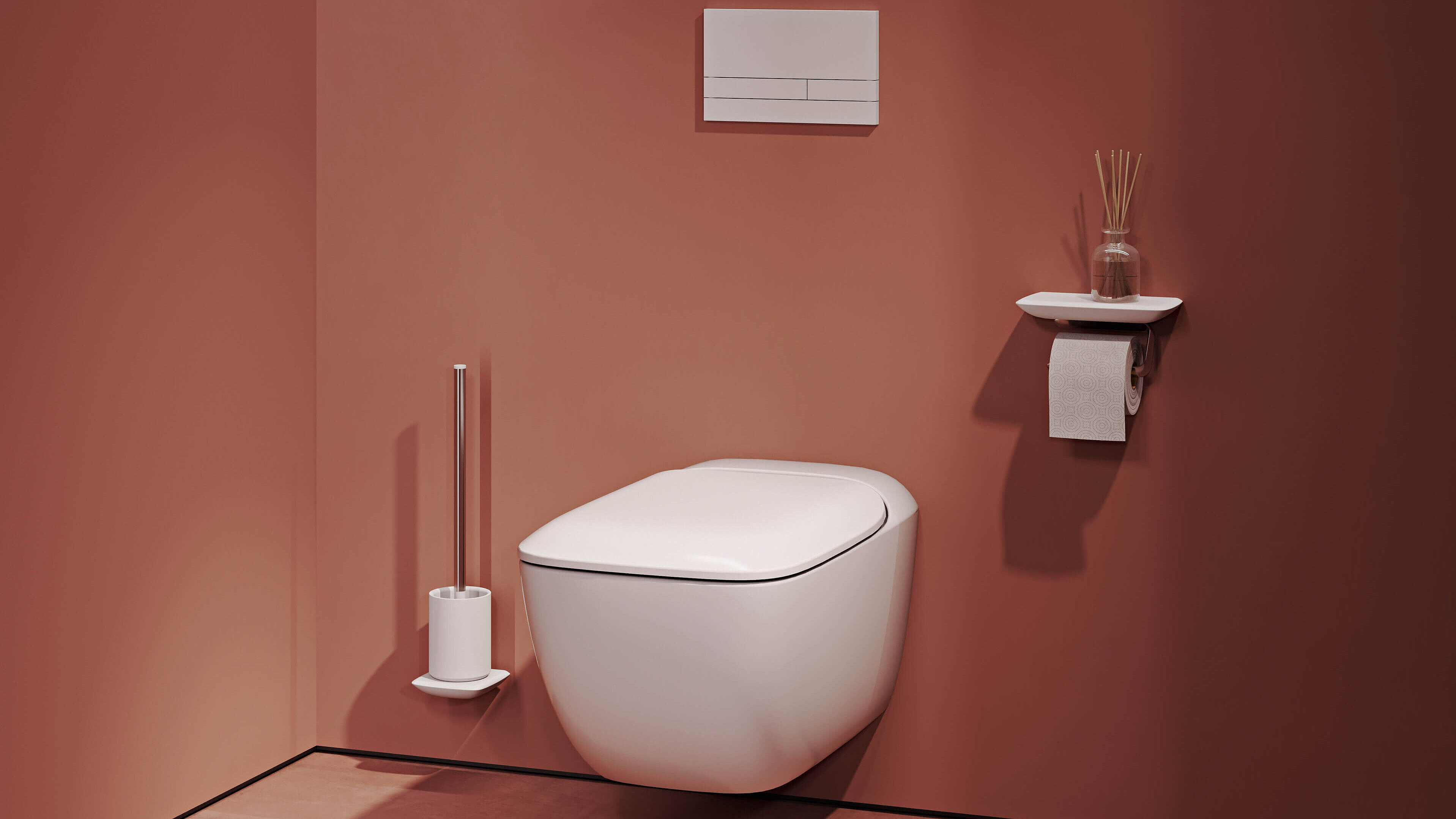 moderne Gestaltung WC Bereich Odivis FOR Badwelt