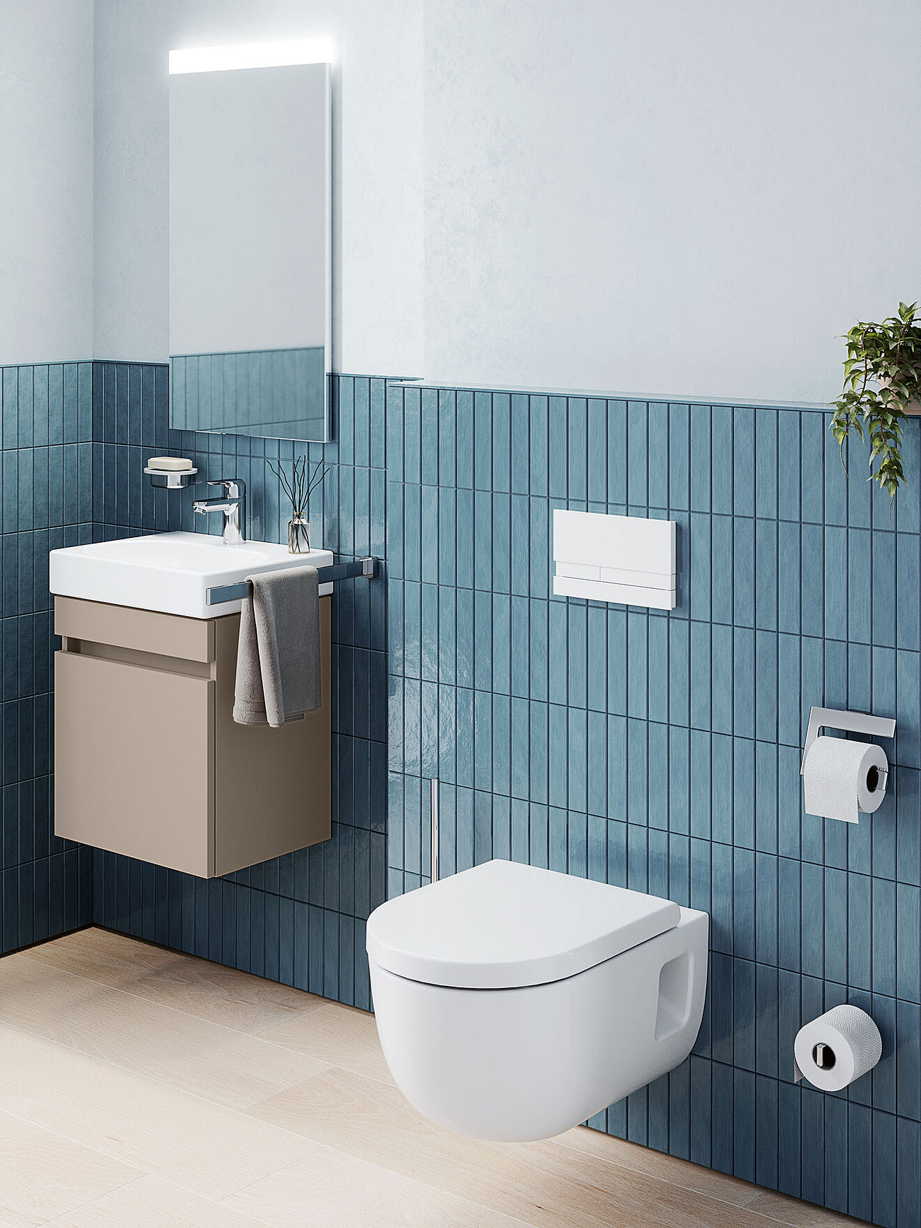 WC Beschichtung moderne Gestaltung Tavona FOR Badwelt