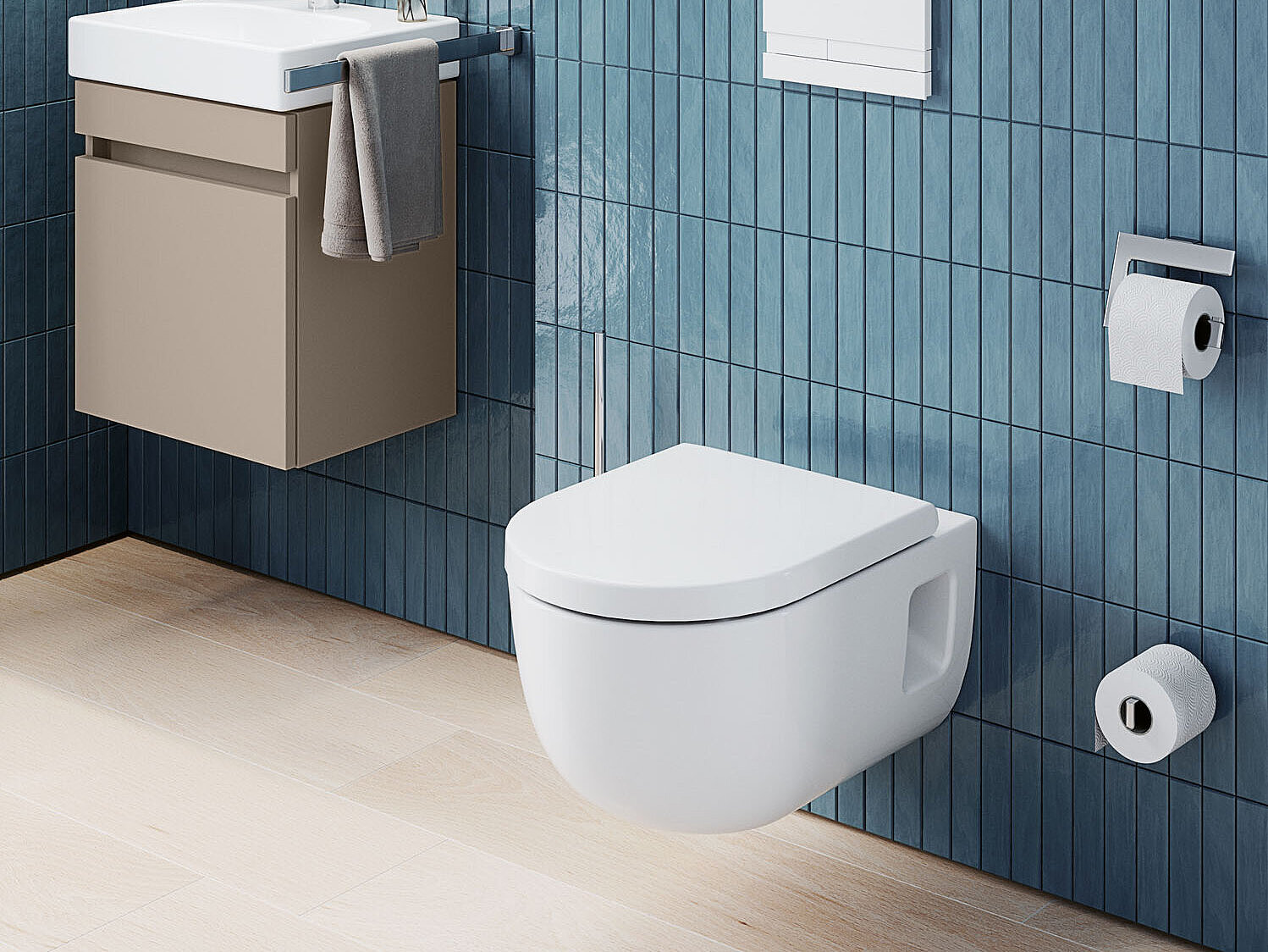 WC Beschichtung moderne Gestaltung Tavona FOR Badwelt