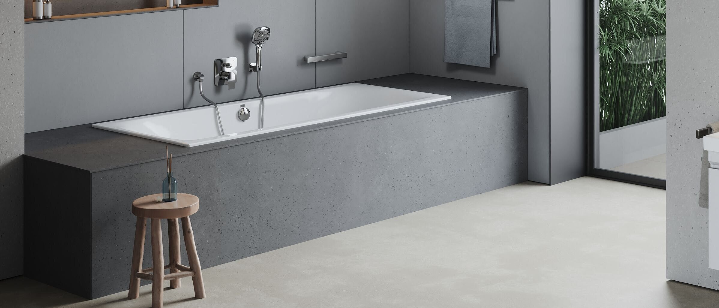 moderne Badewanne für Traumbad FOR Badwelt 