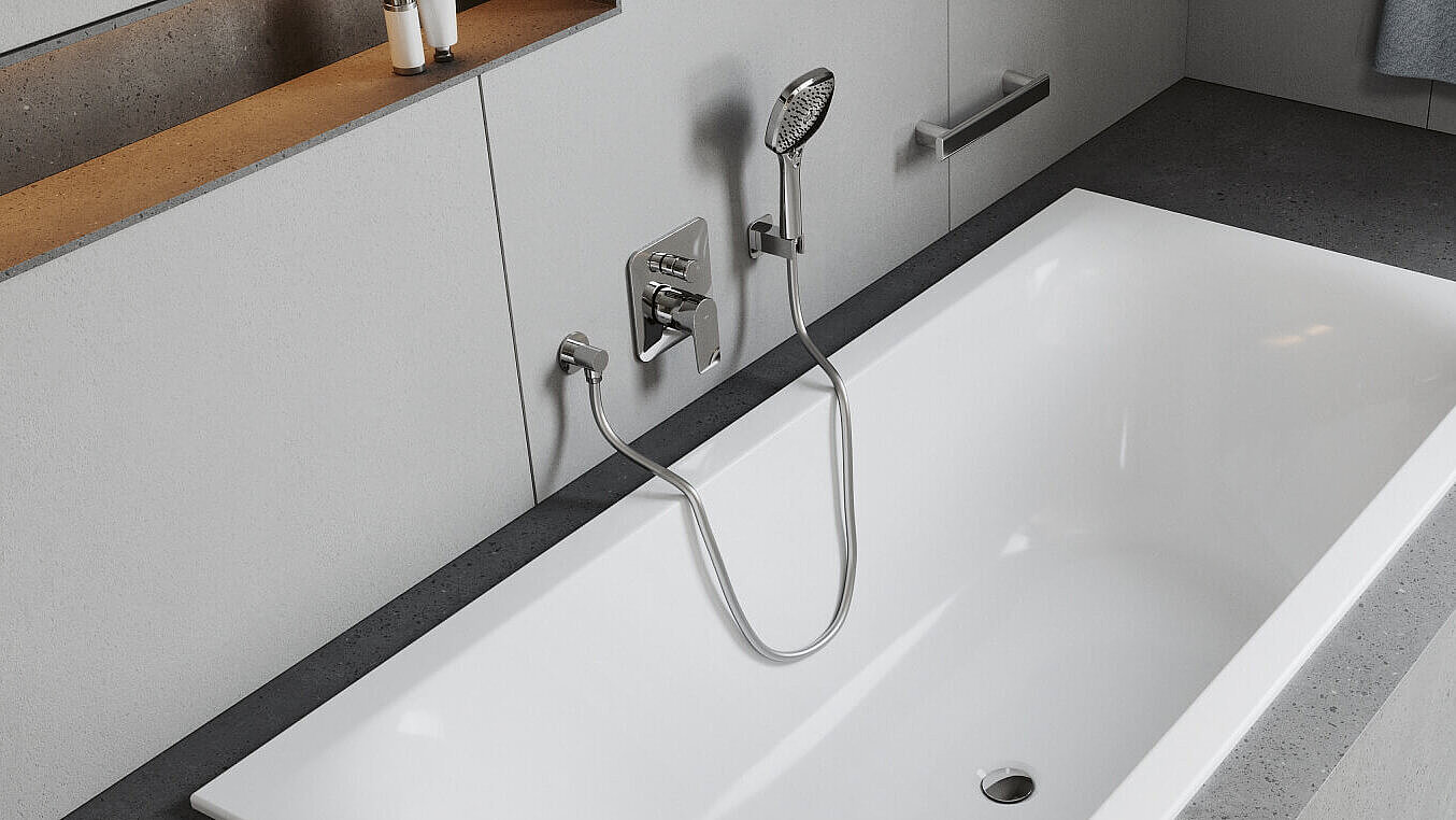 Einbaubadewanne modernes Traumbad FOR Badwelt