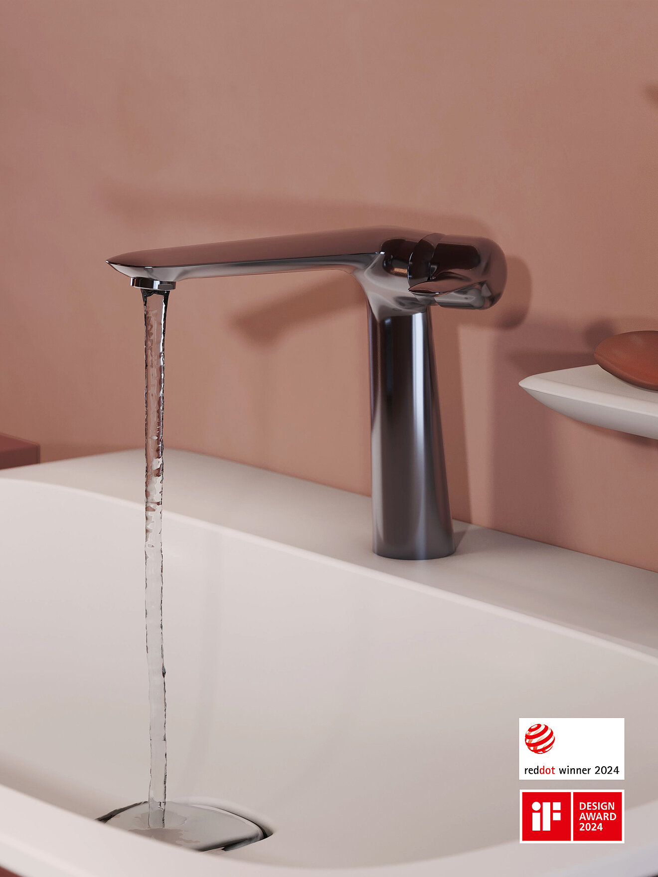 FOR Odivis Waschtischarmatur chrom IF Award Reddot winner