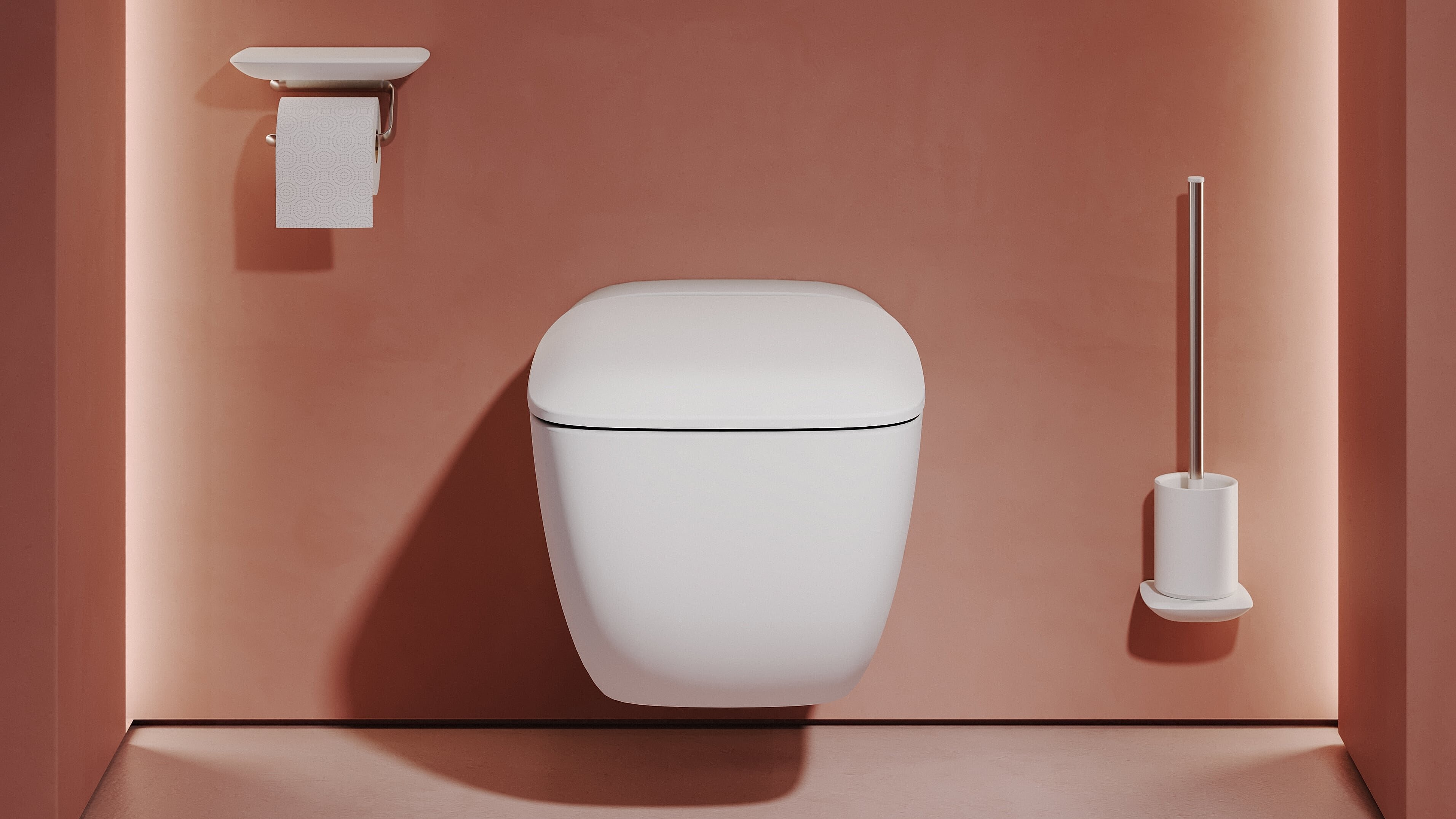 WC mit leister Spülung Odivis FOR Badwelt