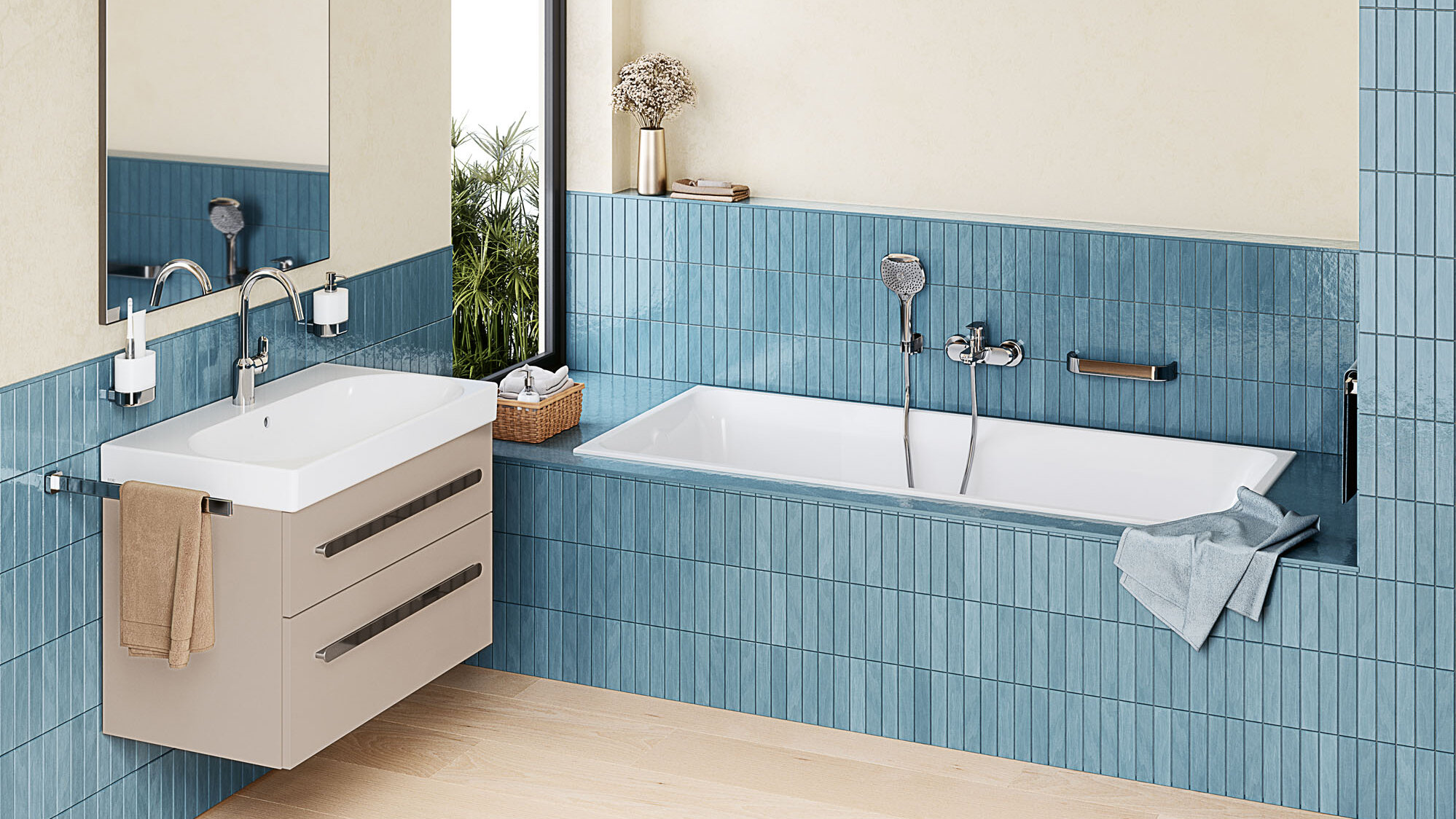 modernes Design Badezimmer Tavona FOR Badwelt
