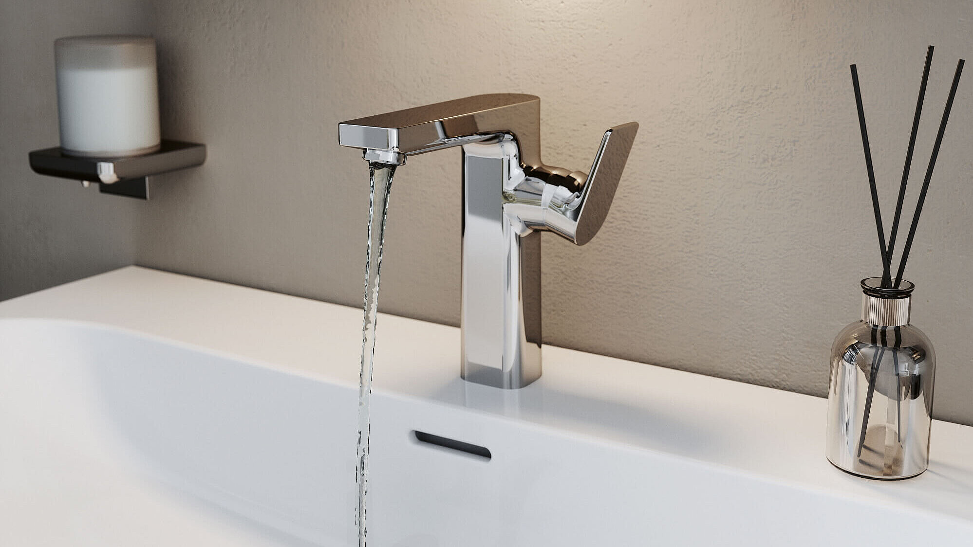 Wasssersparende Armaturen Wasserhahn Design-Bad FOR Badwelt