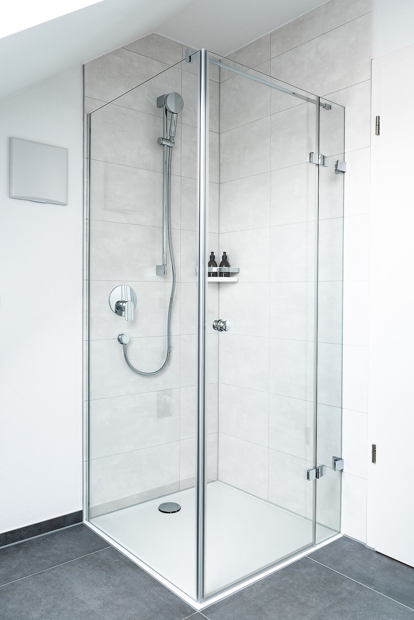 Wohnanlage Buxheim, FOR Bathment Dusche